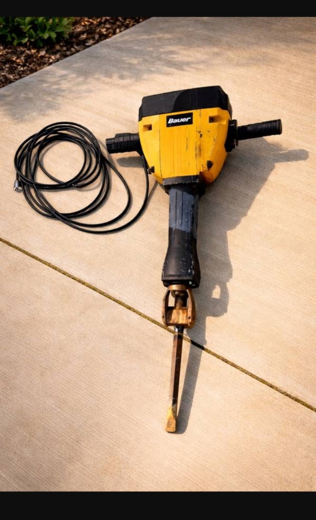 Bauer Heavy-Duty Demolition Jackhammer